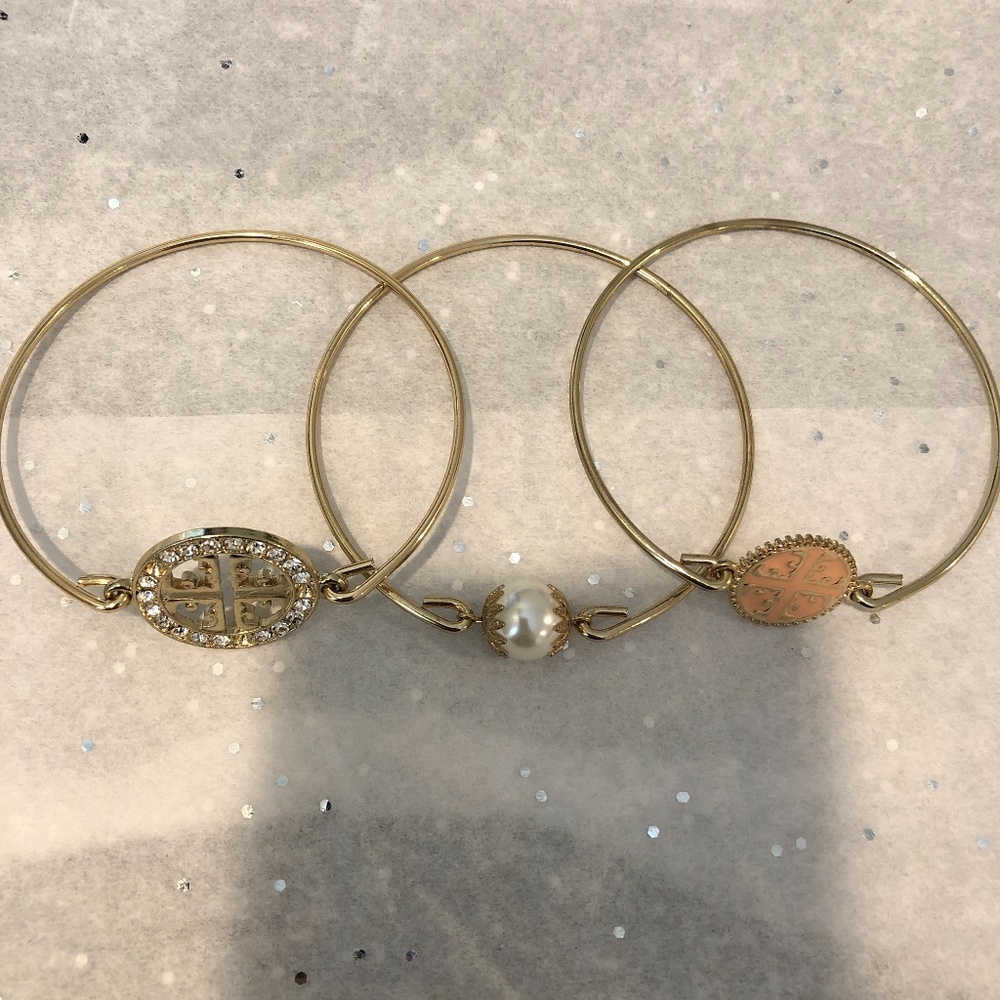Tory Burch Triple Bangle Set